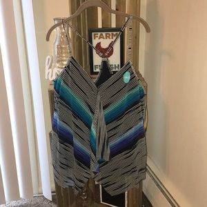 Beach House Tankini Swim Top. Size 16 *NEW*